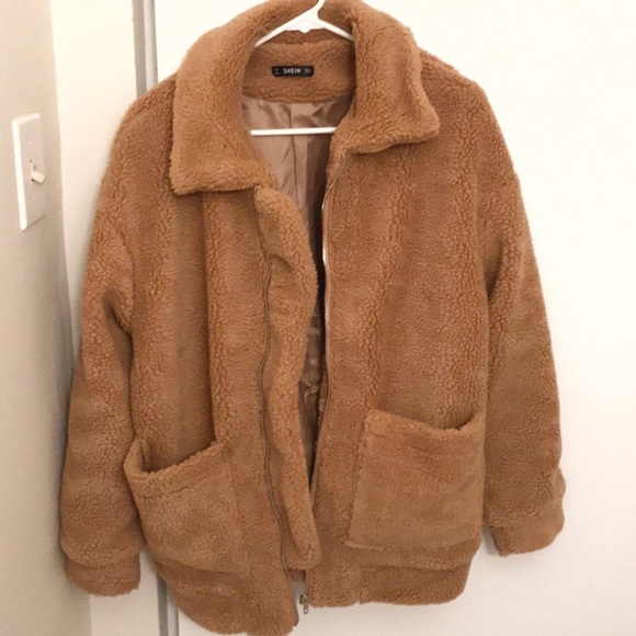 Jackets & Blazers - Camel Teddy Pixie Coat